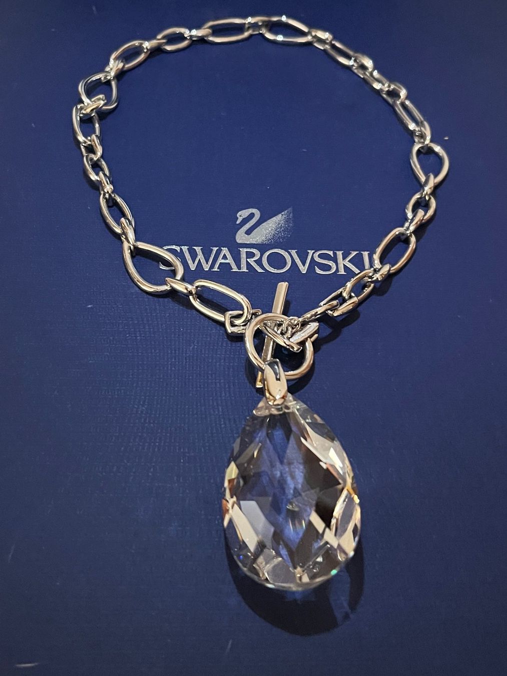 Swarovski Catenine: Swarovski statement kette ungetragen – Nuovo (secondo la descrizione) da Kirchleerau venduto da Dalmi220 5