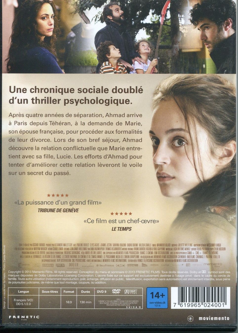Tous les DVDs: Le Passé    -  DVD – D'occasion à Les Avants par soyouz63 1