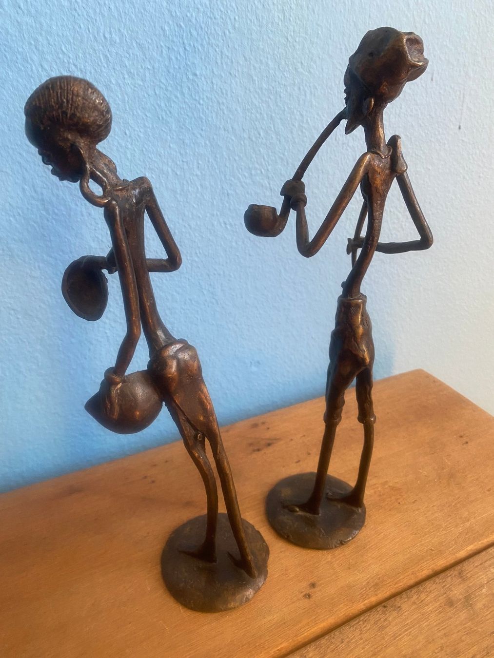 Figurines: Bronzefiguren aus Benin / Westafrika – D'occasion à Möhlin par Glunggi 3