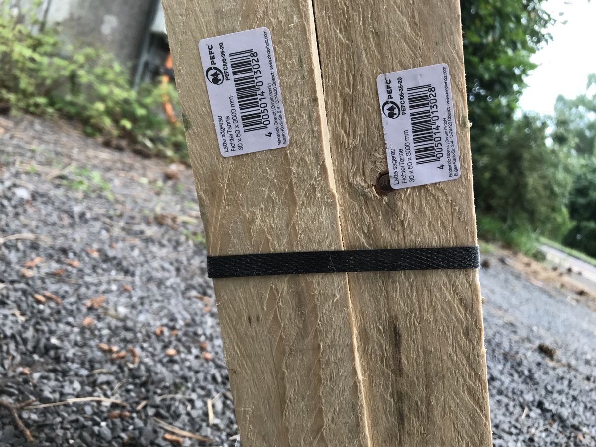 Holzartikel: Dachlatten sägerau 3000x30x50mm  – Neu und originalverpackt aus Kilchberg von janick.schmid 2
