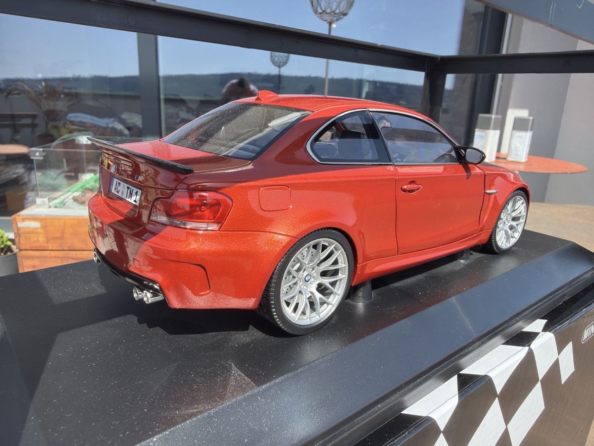 Minichamps Modellini d'auto: BMW 1er M - Minichamps - 1/18 – Nuovo e nell'imballaggio originale da Wolfwil venduto da Rolex1 3
