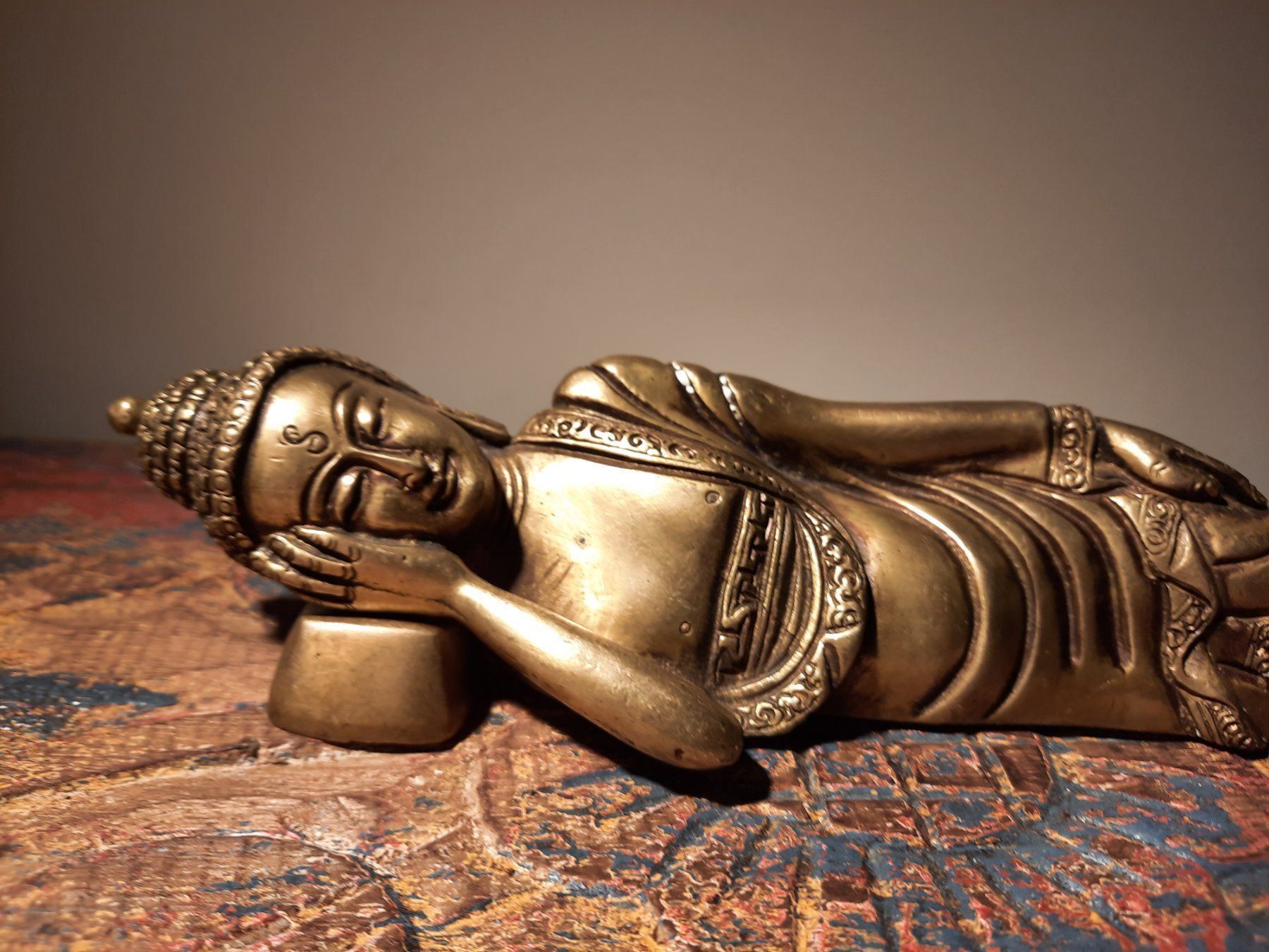 Sculture & Statue: Buddha Messing massiv 27 cm / 1 kg – Nuovo (secondo la descrizione) da Lenggenwil venduto da Unique_ 2