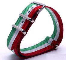 18mm Nato Textil Uhrenarmband 3 colori, italy
