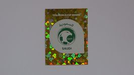 Panini WM 2026 Sticker KSA1 Saudi-Arabien Wappen