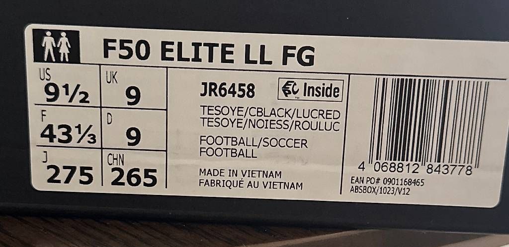 Adidas Herrenschuhe: F50 Elite LL FG – Neu (gemäss Beschreibung) aus Geroldswil von lir_92qs 4