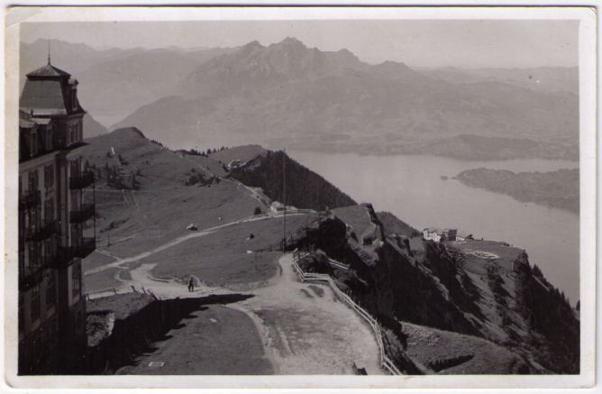 Cartes postales: Blick vom Rigi – D'occasion à Binningen par Mountainrider