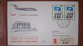 Swissair Geneve - Ankara 01.11.1975