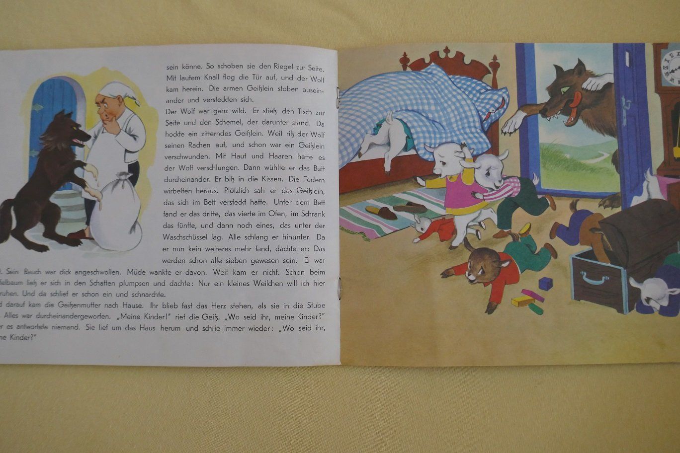 Libri: Der Wolf und die 7 Geisslein – Usato da Horgen venduto da Feli39 4