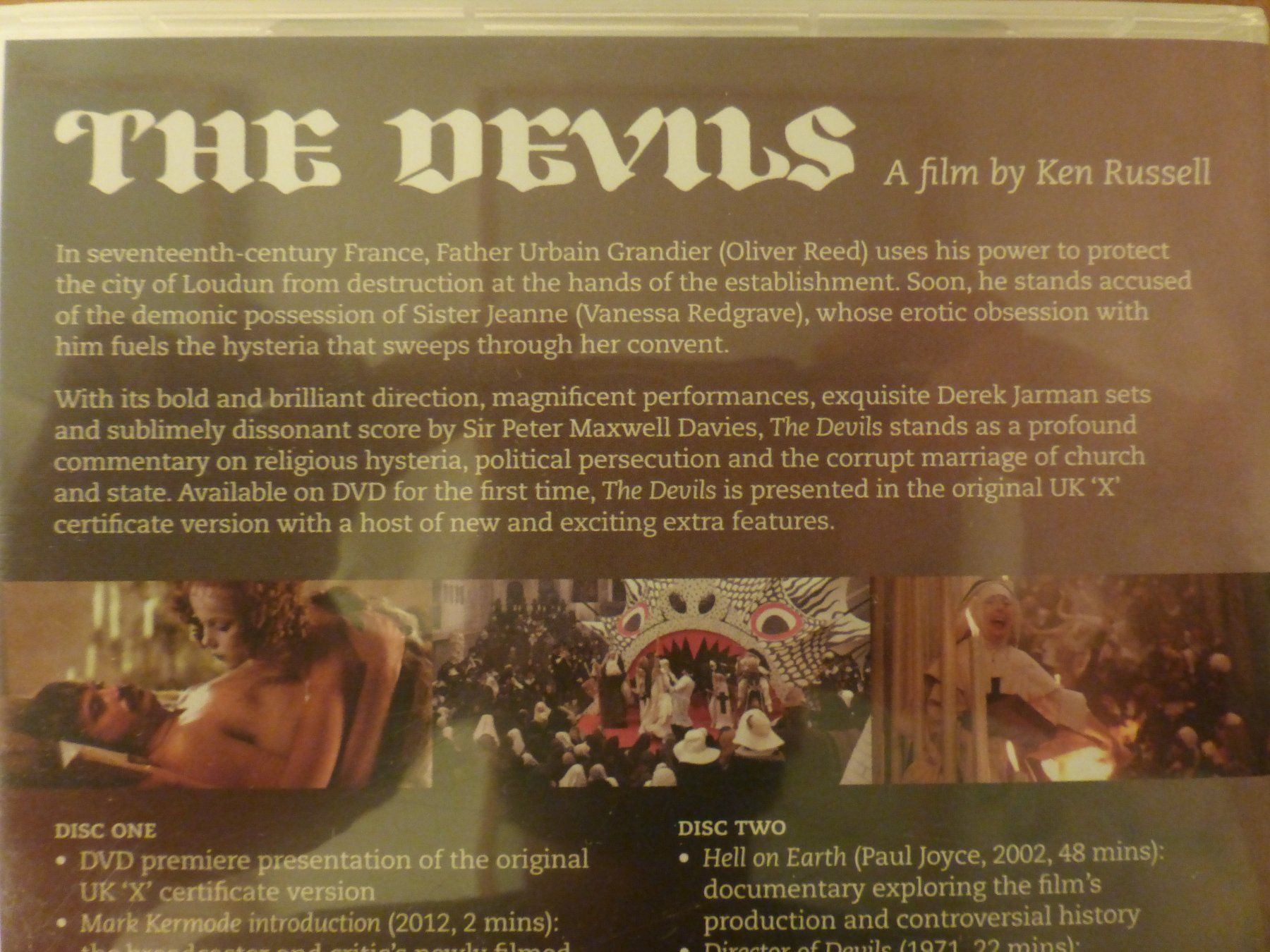 Tutti i DVDs: The Devils Ken Russel DVD – Usato da Zumikon venduto da psisound 2