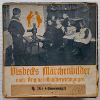 Visbecks Märchenbilder - Die Gänsemagd, 12 Glasdias, um 1900