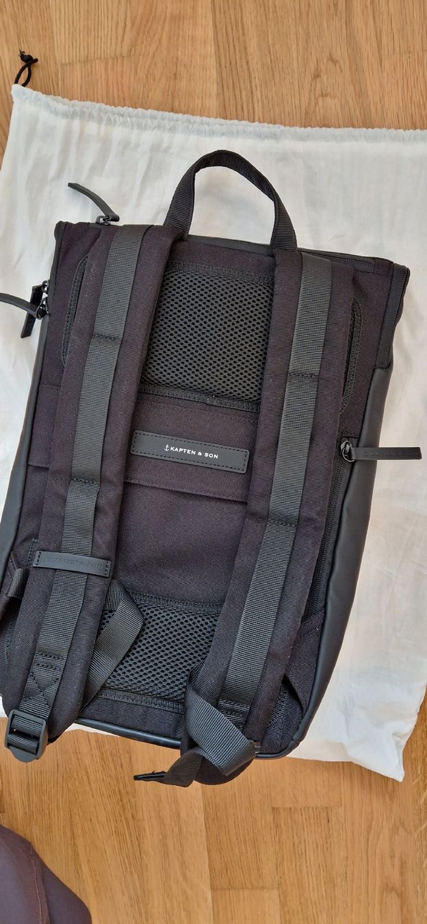 Kapten & Son Zaini: Kapten & Son Rucksack Sundsvall schwarz – Nuovo (secondo la descrizione) da Zürich venduto da c.line89 2