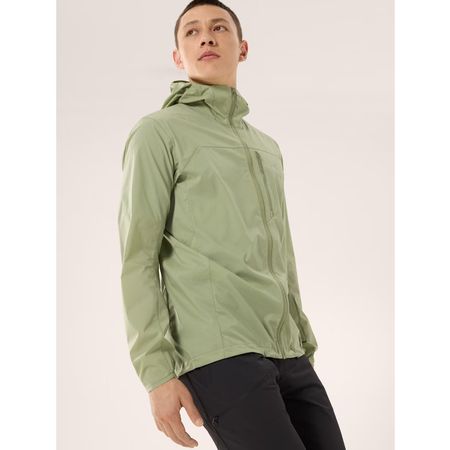 Packable Arc'teryx Squamish Hoody Men light green ( Neu)
