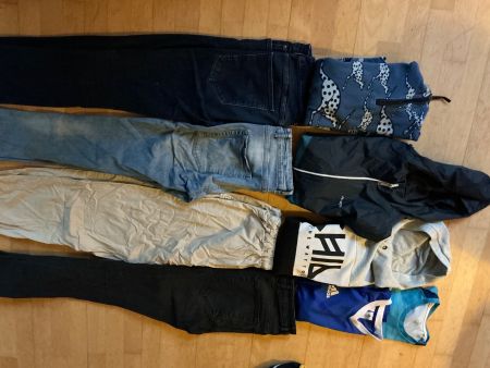 Teenagerpaket Gr. 164 9 Stück ( 46Nord, Adidas, Chiemsee…)