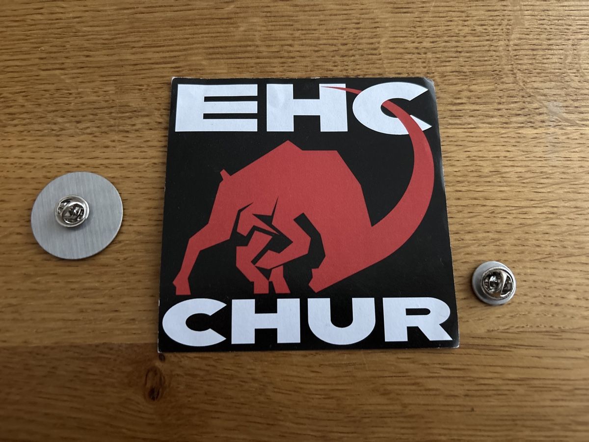 Placchette & Badge: EHC Chur Pin / Anstecker / Button Kollektion, plus Sticker! – Nuovo (secondo la descrizione) da Haldenstein venduto da Alexa.R 1