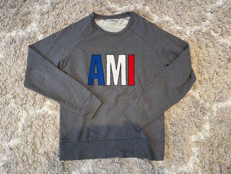 Ami Paris Pullover Grau Gr. S - Nr. 22