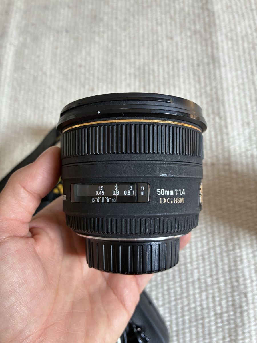 Sigma Obiettivi: Sigma 50mm 1:14 EX lens – Usato da Bern venduto da wisemagpie