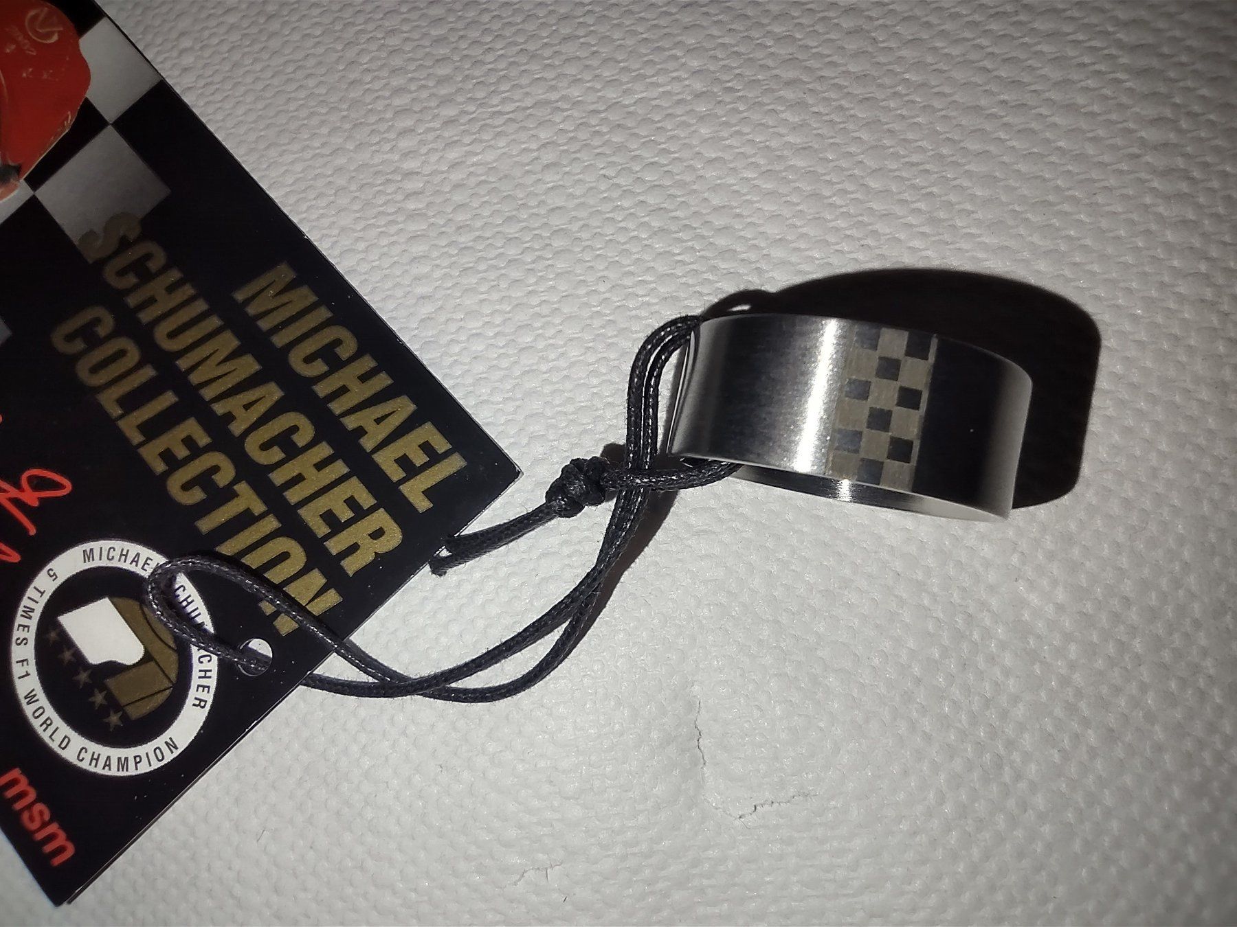 Anelli: MICHAEL SCHUMACHER FINGERRING ** NEU ** ORIGINAL MERCHANDISE – Nuovo (secondo la descrizione) da Lupfig venduto da Womewome 2