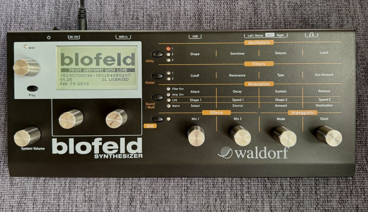 Waldorf Musikinstrumente: Waldorf Blofeld Desktop – Wavetable-Synthesizer – Gebraucht aus Zürich von RafD01 2