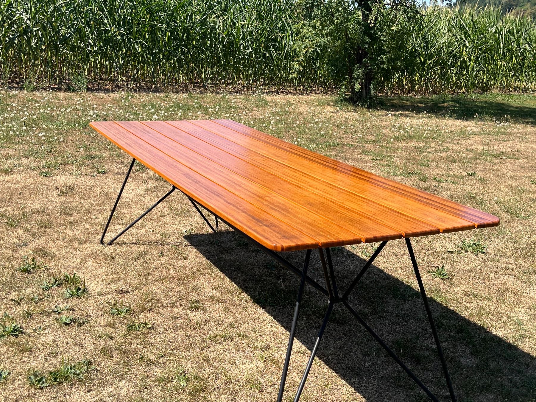 Tavoli: Gartentisch Style 70 er Jahre Restauriert – Usato da Allmendingen b. BE venduto da juair
