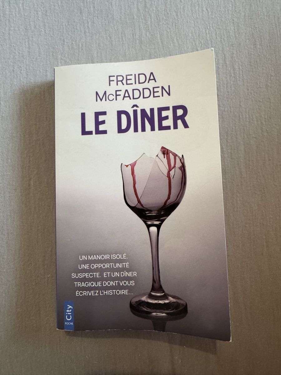 Libri: Freida McFadden - Le dîner – Usato da Champagne venduto da cic_99h5