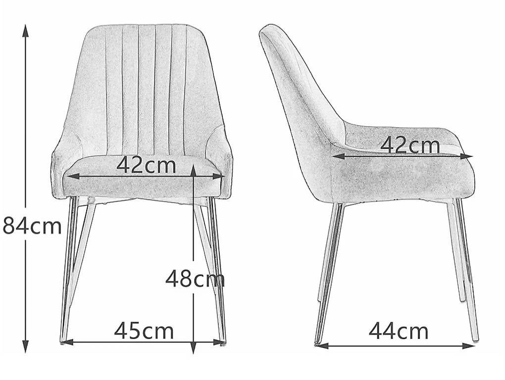 Stühle: 4 Esszimmerstühle , Samt Polsterstüle – Gebraucht aus Bülach von shaza72 2