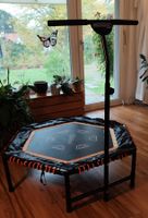 Monzana Sports Fit Pro Trampolin gebraucht schwarz