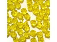Perlen Swarovski, 4mm, Citrine