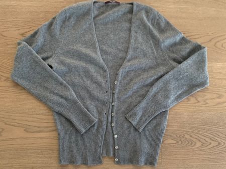 Cashmere Cardigan L