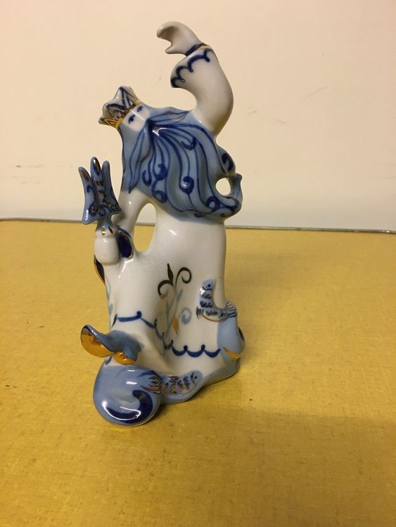 Porzellan Figur Poseidon Bronnitzskiy Manufaktur Porzellan. Kaufen
