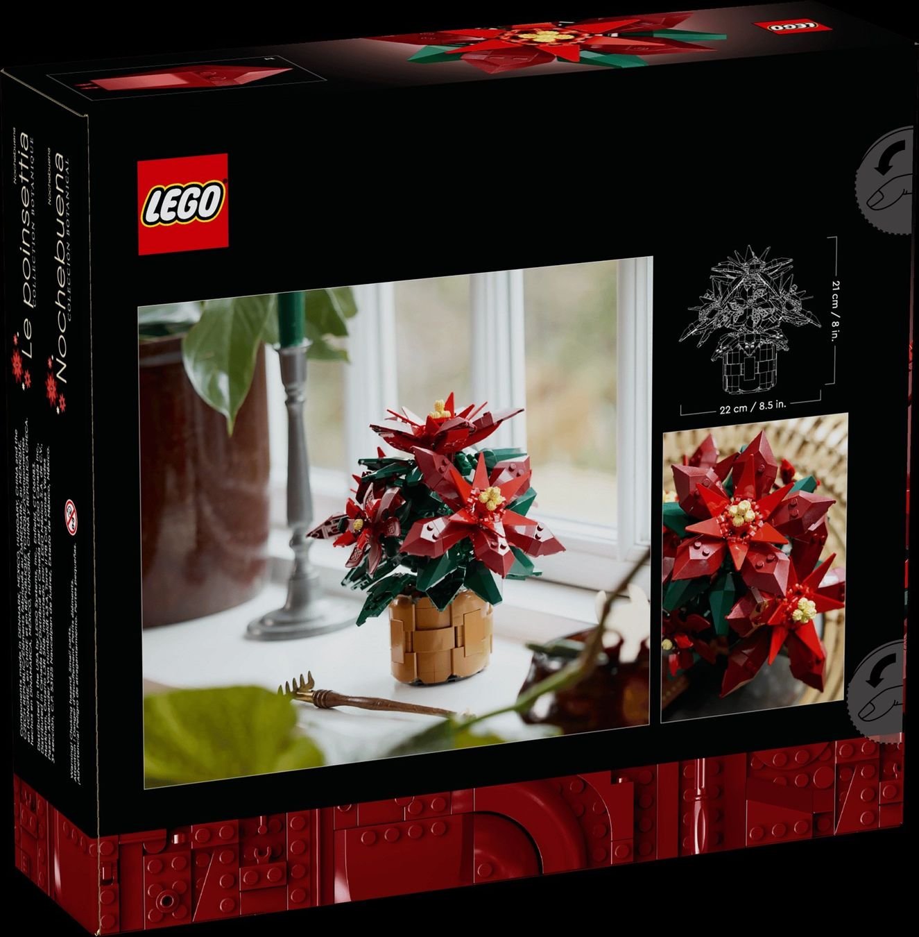 Lego Baukästen: Lego Botanik - Weihnachtsstern - Nr. 10370 – Neu und originalverpackt aus Schwarzenbach SG von Forky 1