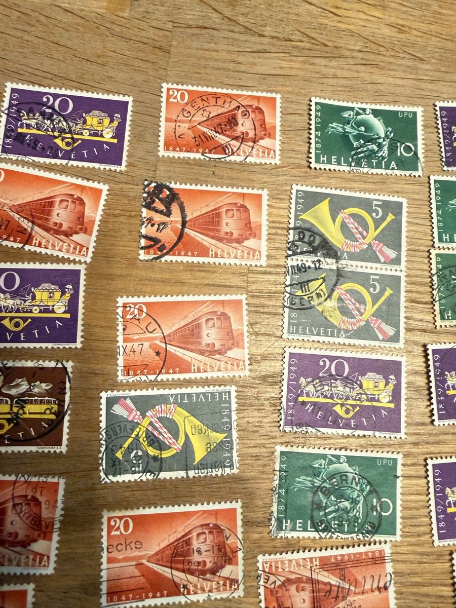 Tutti i francobolli: Briefmarken Konvolut Schweiz Briefmarkensammlung – Usato da Goldach venduto da Donpancho 3