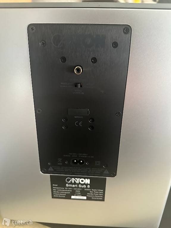 Home Cinema: Canton Smart Sub 8 – Usato da Horw venduto da Bucher_AG_Horw 1