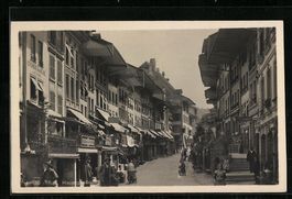 Thun, Hauptgasse mit Schuhwarenhandlung 