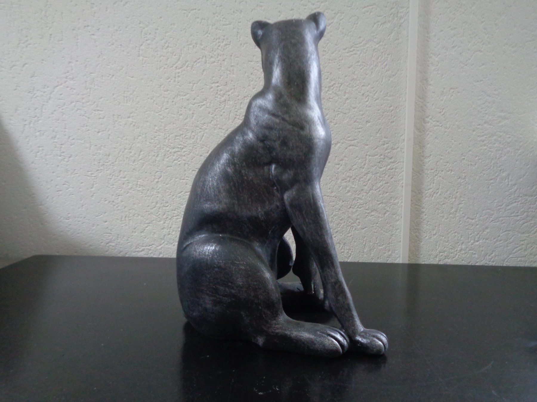 Statuette: Sitzender Puma (27.5 cm) – Nuovo e nell'imballaggio originale da Langenbruck venduto da Gumsi 4