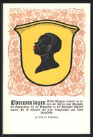 Oberweningen, Wappen auf Weintrauben-Orn