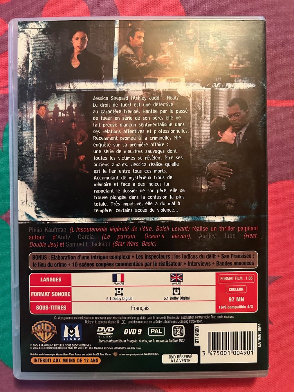 Tutti i DVDs: INSTINCTS MEURTRIERS (SAMUEL L. JACKSON) – Usato da St-Cierges venduto da Crisi53 1