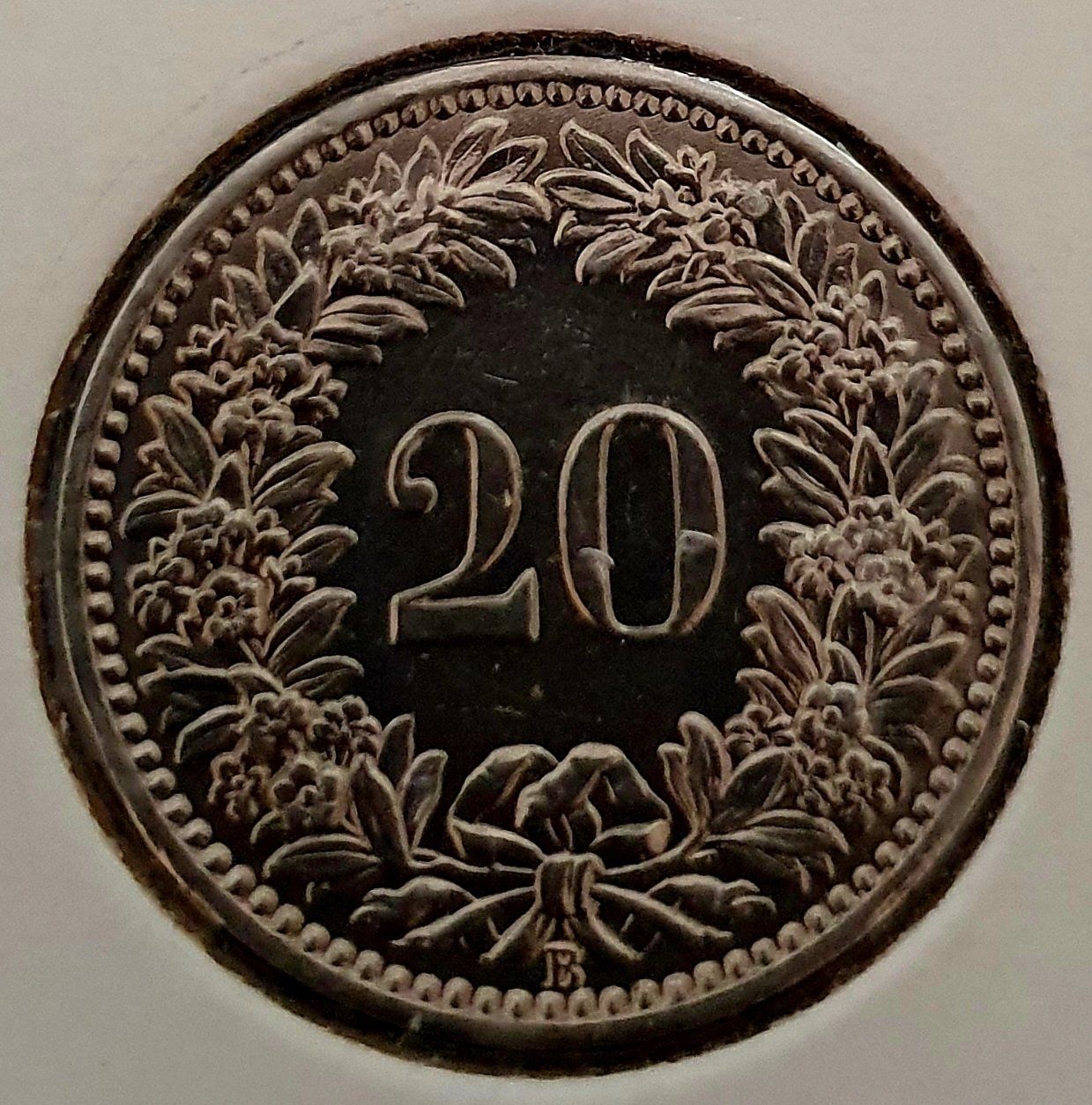 Alle Münzen: 20 Rappen 1920 – Gebraucht aus Egerkingen von Acc1 1