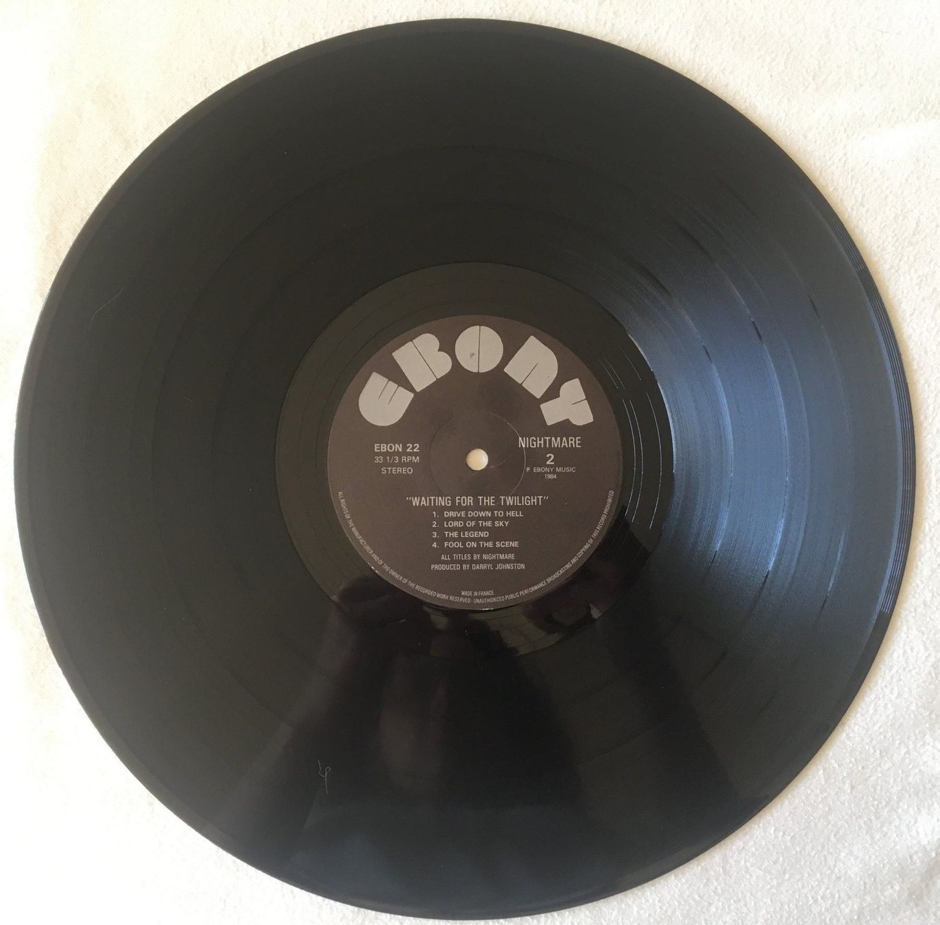 Dischi in vinile: Nightmare - Waiting For The Twilight - 1984 - First Press – Usato da Uster venduto da Zardodel 3