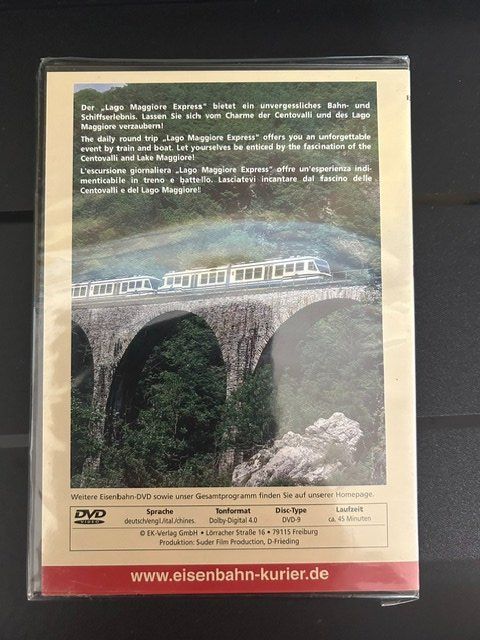 Tutti i DVDs: Lago Maggiore Express, DVD – Nuovo e nell'imballaggio originale da Flumenthal venduto da Uranus26 1