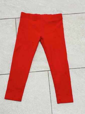 Next Leggings rot Baumwolle Grösse 98 für 3 Jahre alt