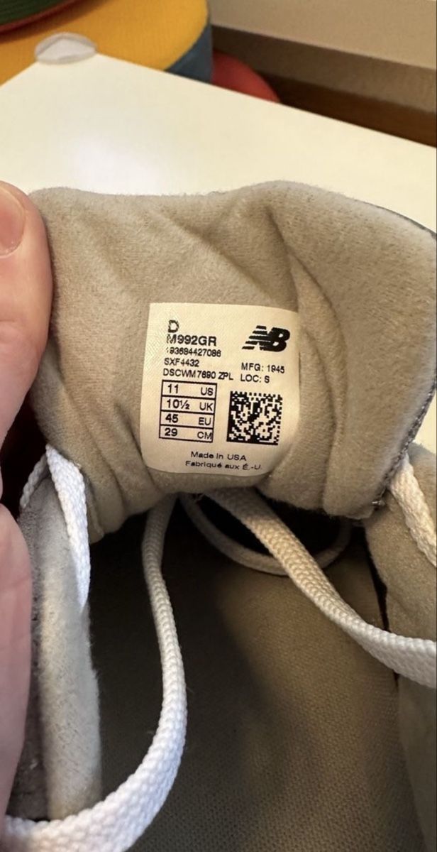 New Balance Scarpe da uomo: New Balance 992 US11/45 – Usato da Bern venduto da ell_v8kx 4