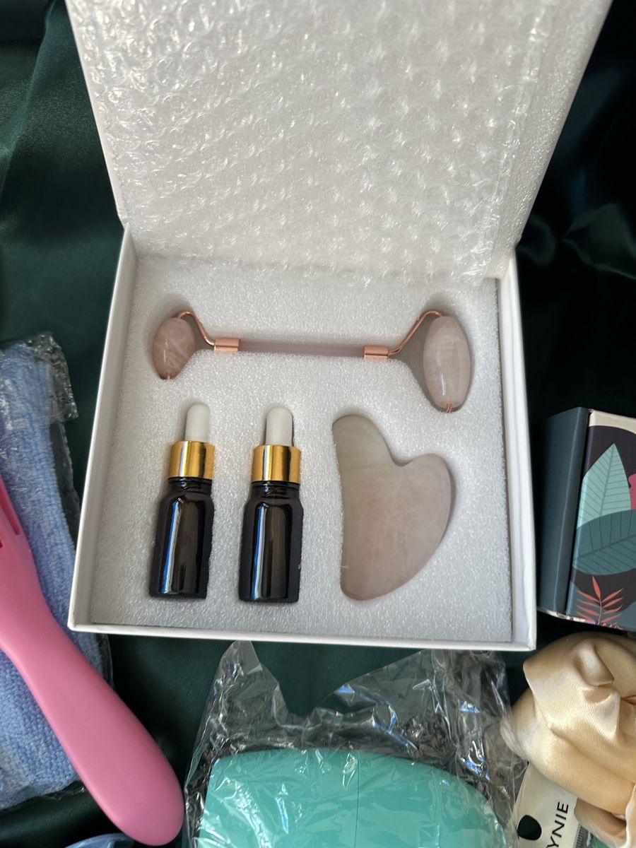 Altro per la cura del corpo: Set Jade Roller, Lockenwickler kostenlose Versand – Nuovo (secondo la descrizione) da Dietikon venduto da vithya88 5
