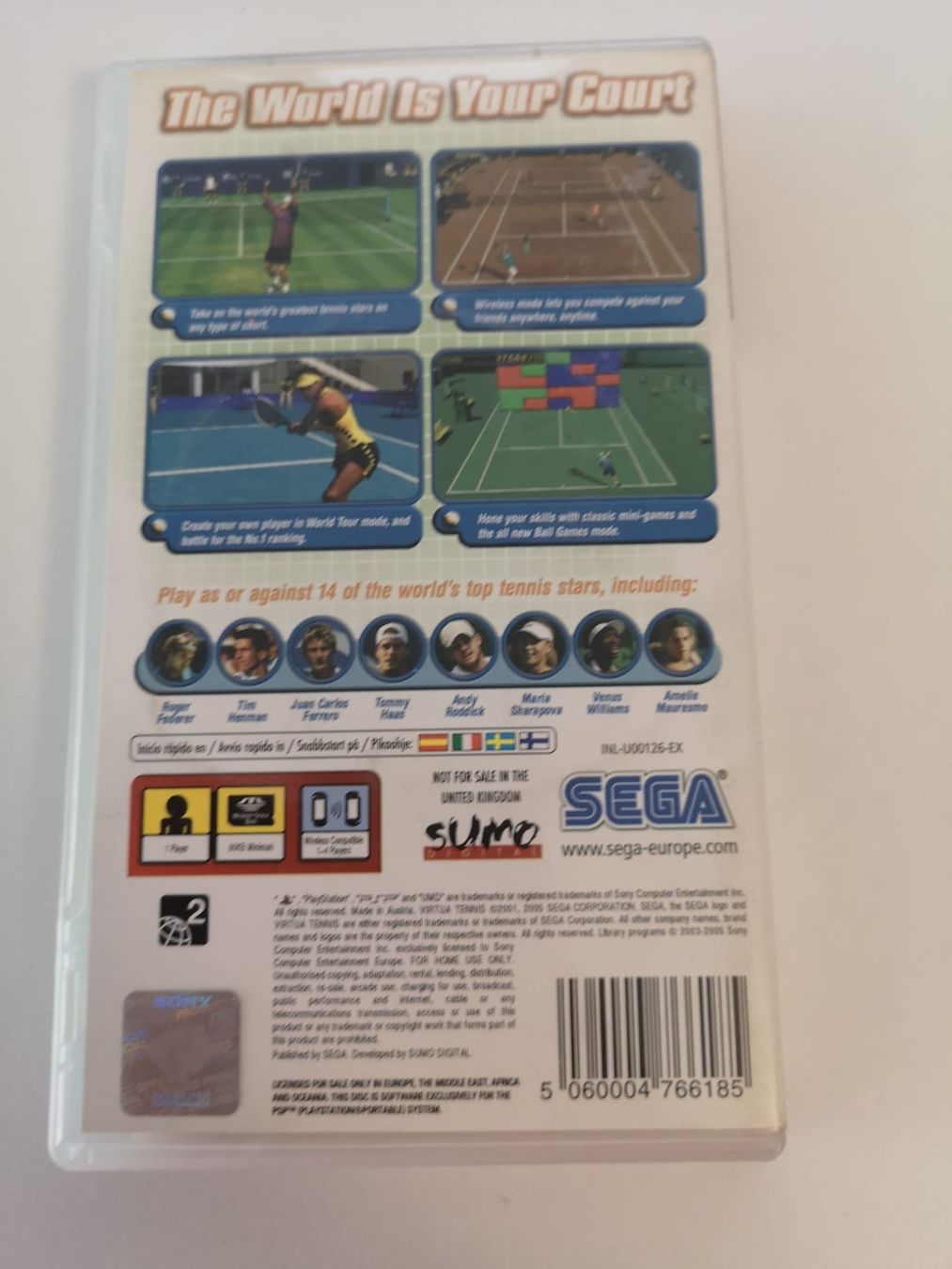 Spiele: Virtua Tennis (PSP) – Gebraucht aus Herisau von Seyashop1 2