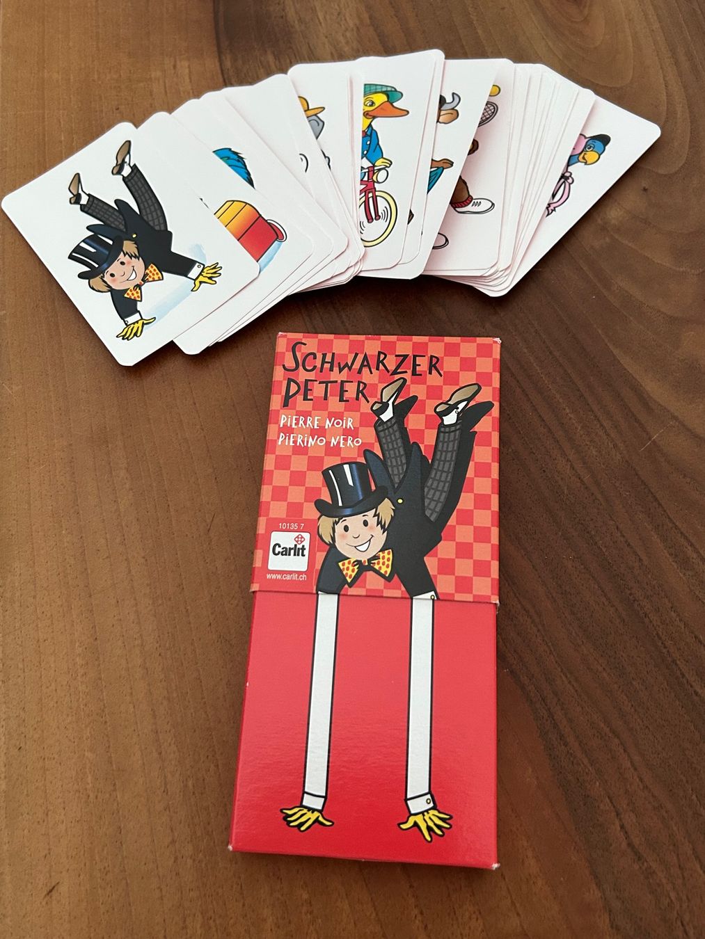Carlit Spiele: Spiel Schwarzer Peter von Carlit – Gebraucht aus Schötz von chousan