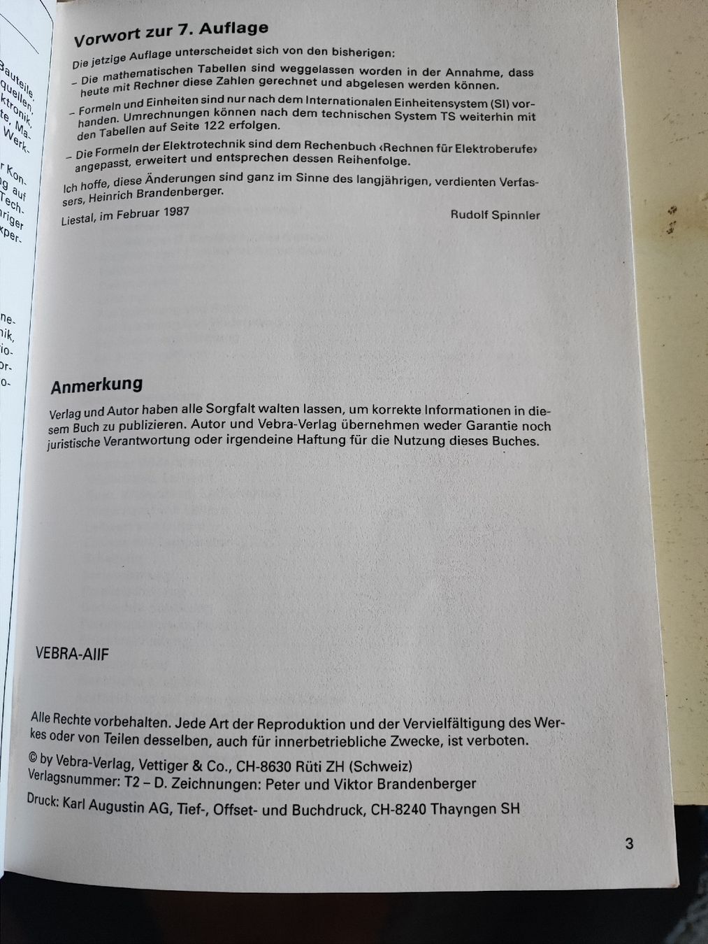 Libri: Formeln und Tabellen Elektroberufe - Top Zustand! – Usato da Oberbüren venduto da Elk2026 8