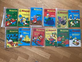 Mickyvision Disney Comics kompletter Jahrgang 1976
