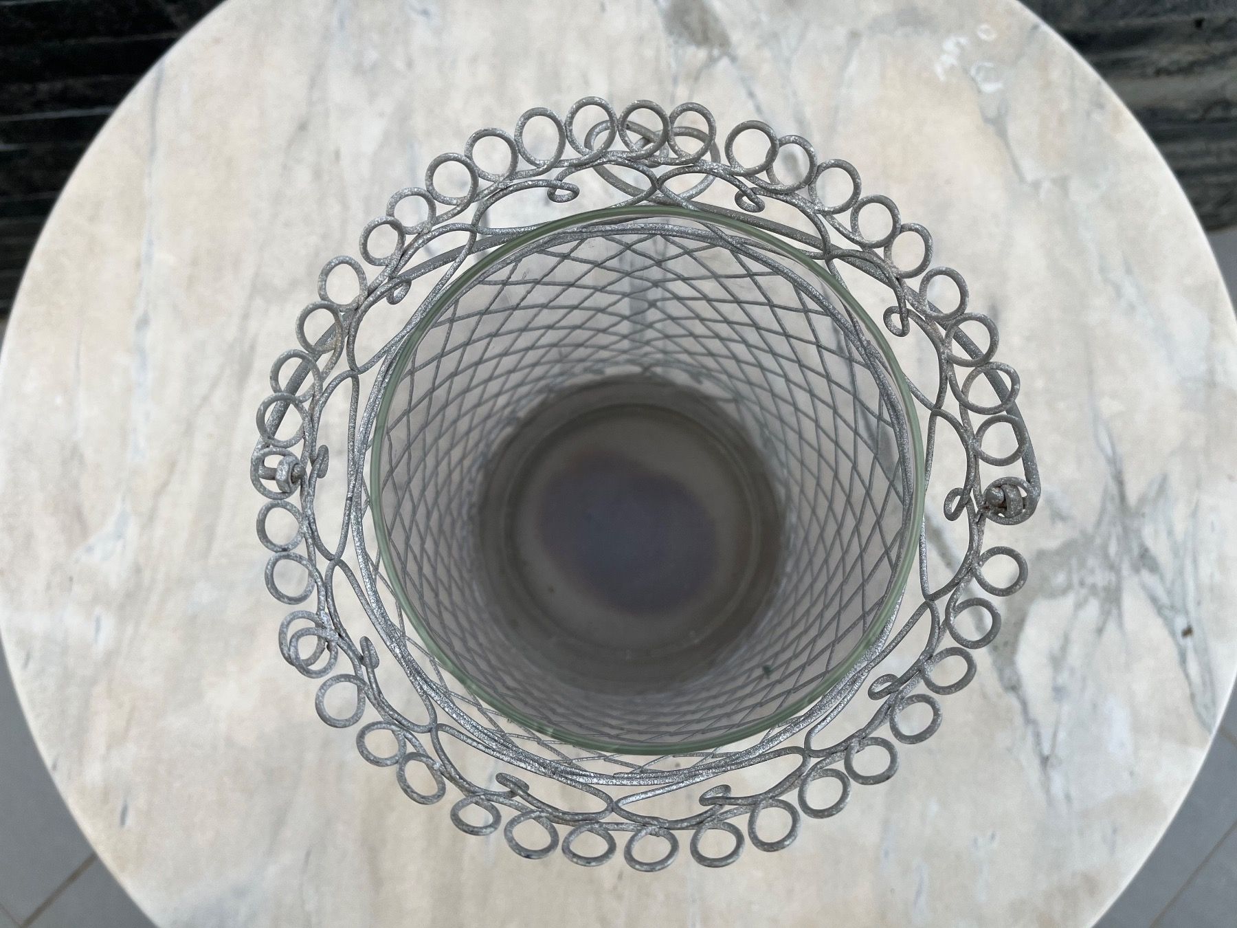 Lanterne: Laterne / Windlicht aus Metall – Usato da Wetzikon ZH venduto da seli03 4