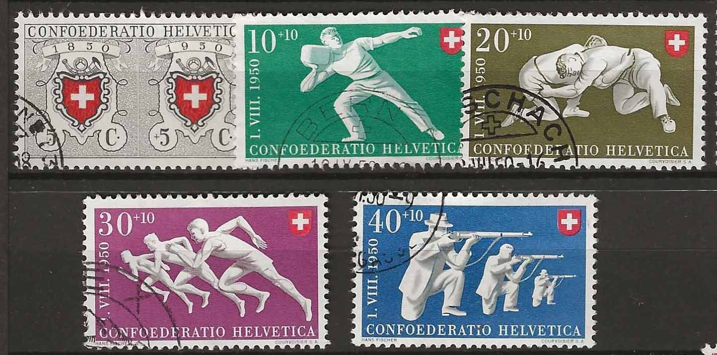 Tous les timbres: PP050 - Pro Patria 1950 obl. – D'occasion à Trélex par Phil_Albert