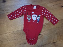 Weihnachtsbody, Gr. 62/68, Body, Baby, Weihnachten, Elch