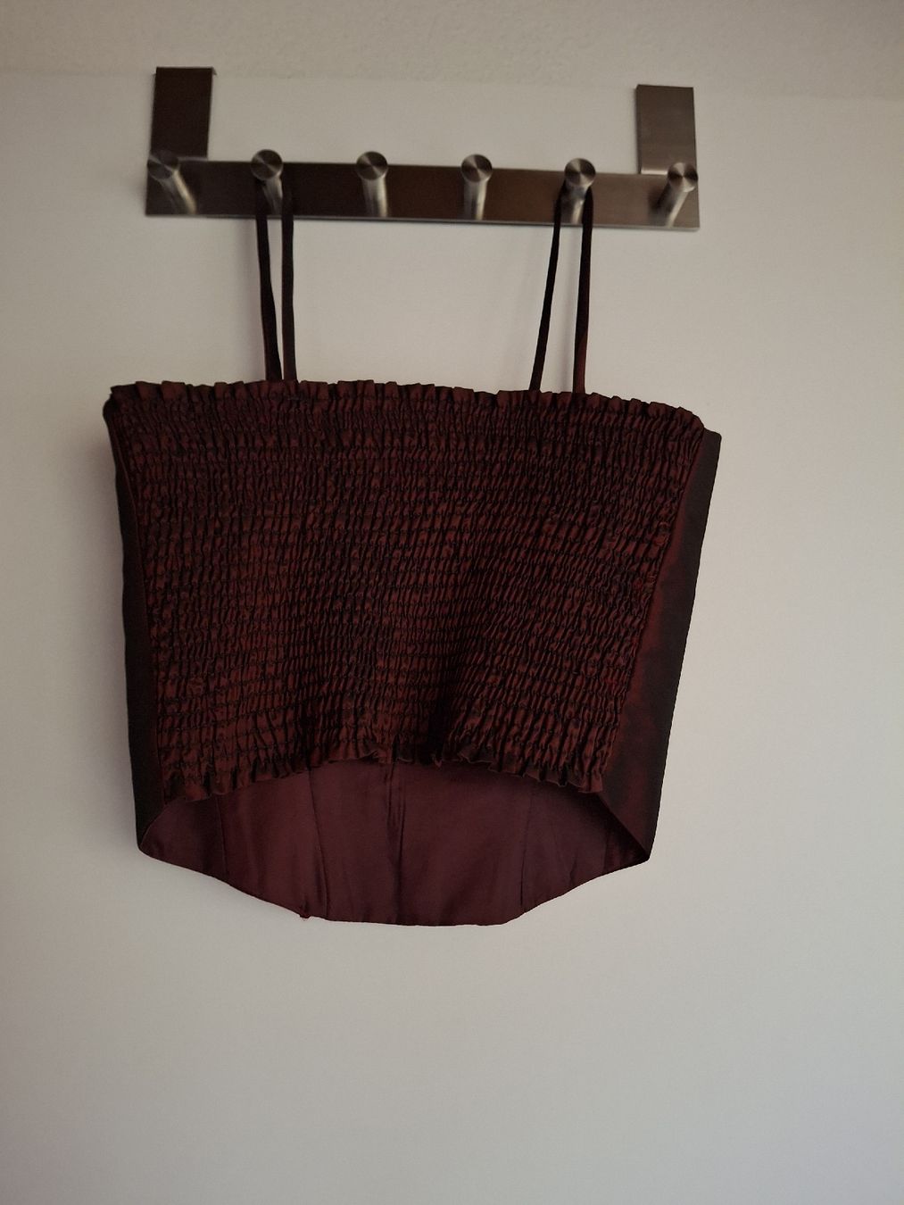 Vestiti: Bordeaux-rotes Abendkleid, 3-teilig – Usato da Zürich venduto da wildflower26 4